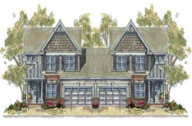 3-Bedroom, 2024 Sq Ft Country House Plan - 120-1706 - Front Exterior