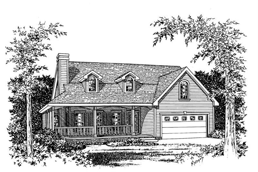 Main image for house plan # 5606