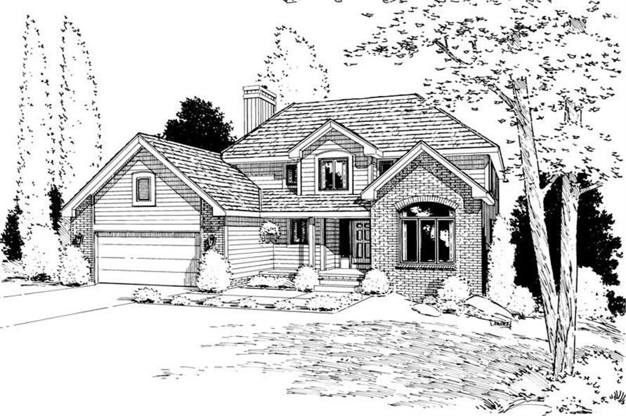 Main image for house plan # 5634
