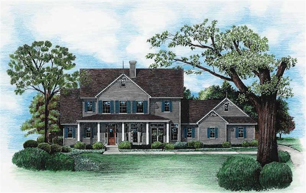 Main image for house plan # 6474