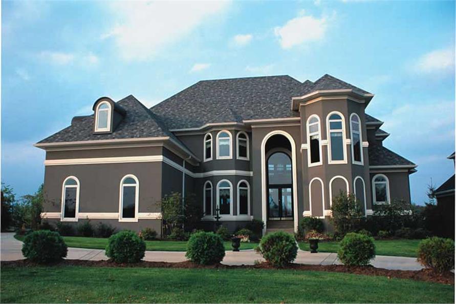 Exterior Photo of this 4-Bedroom,4139 Sq Ft Plan -4139