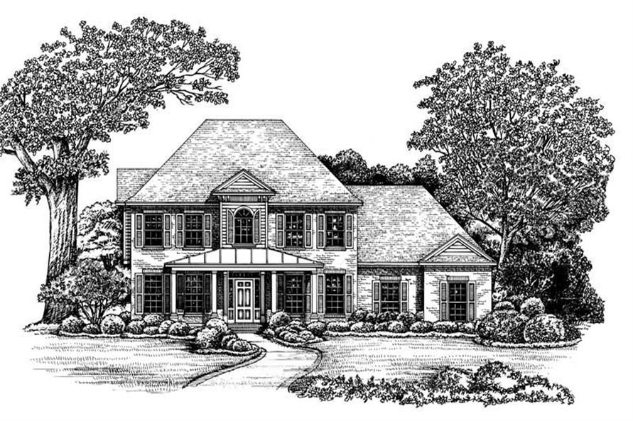 Main image for house plan # 6485