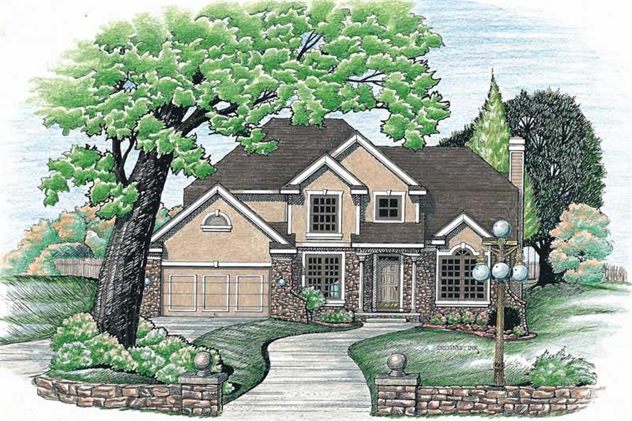 Main image for house plan # 6210