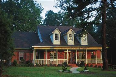 4-Bedroom, 3072 Sq Ft Country Home Plan - 120-2041 - Main Exterior