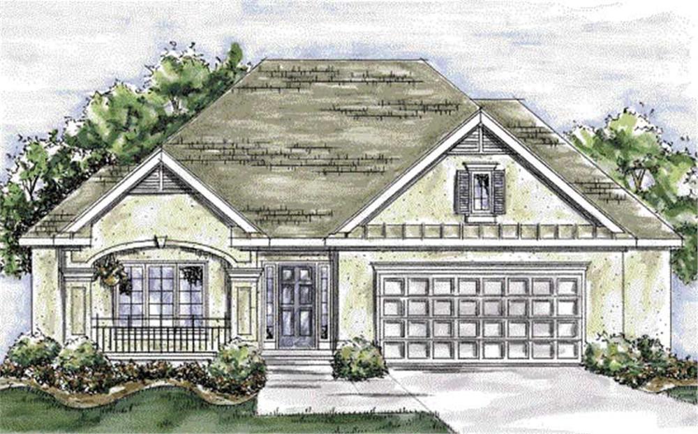 Main image for house plan # 11703