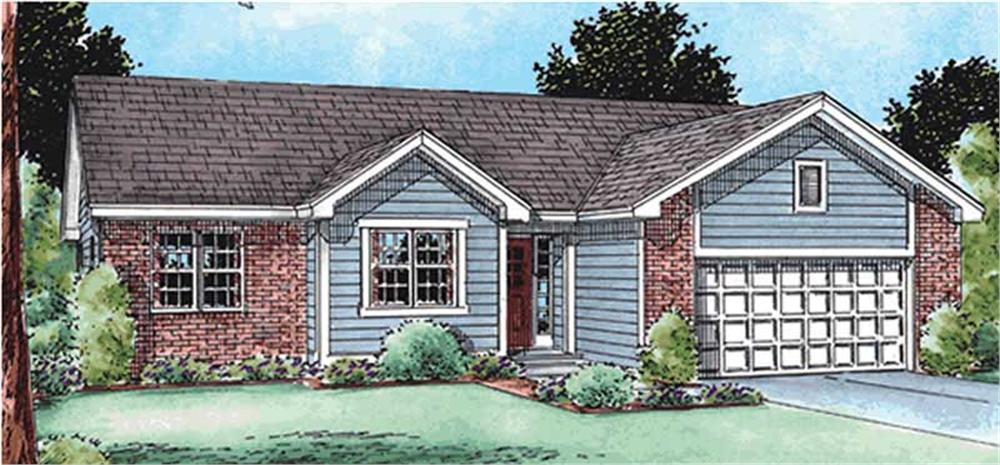 Main image for house plan # 11573