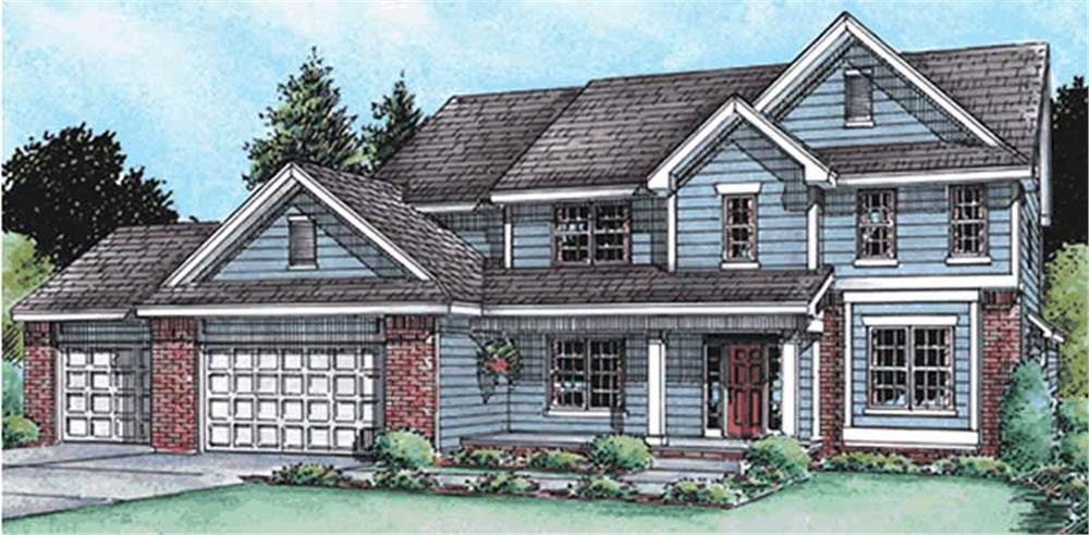 Main image for house plan # 11575