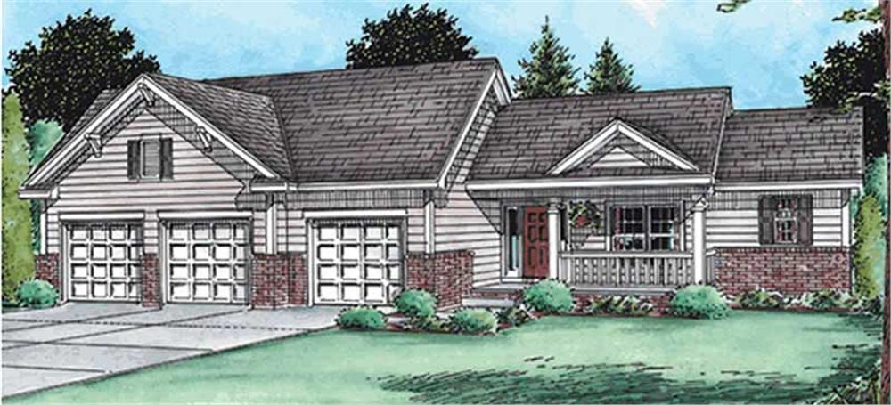 Main image for house plan # 11557