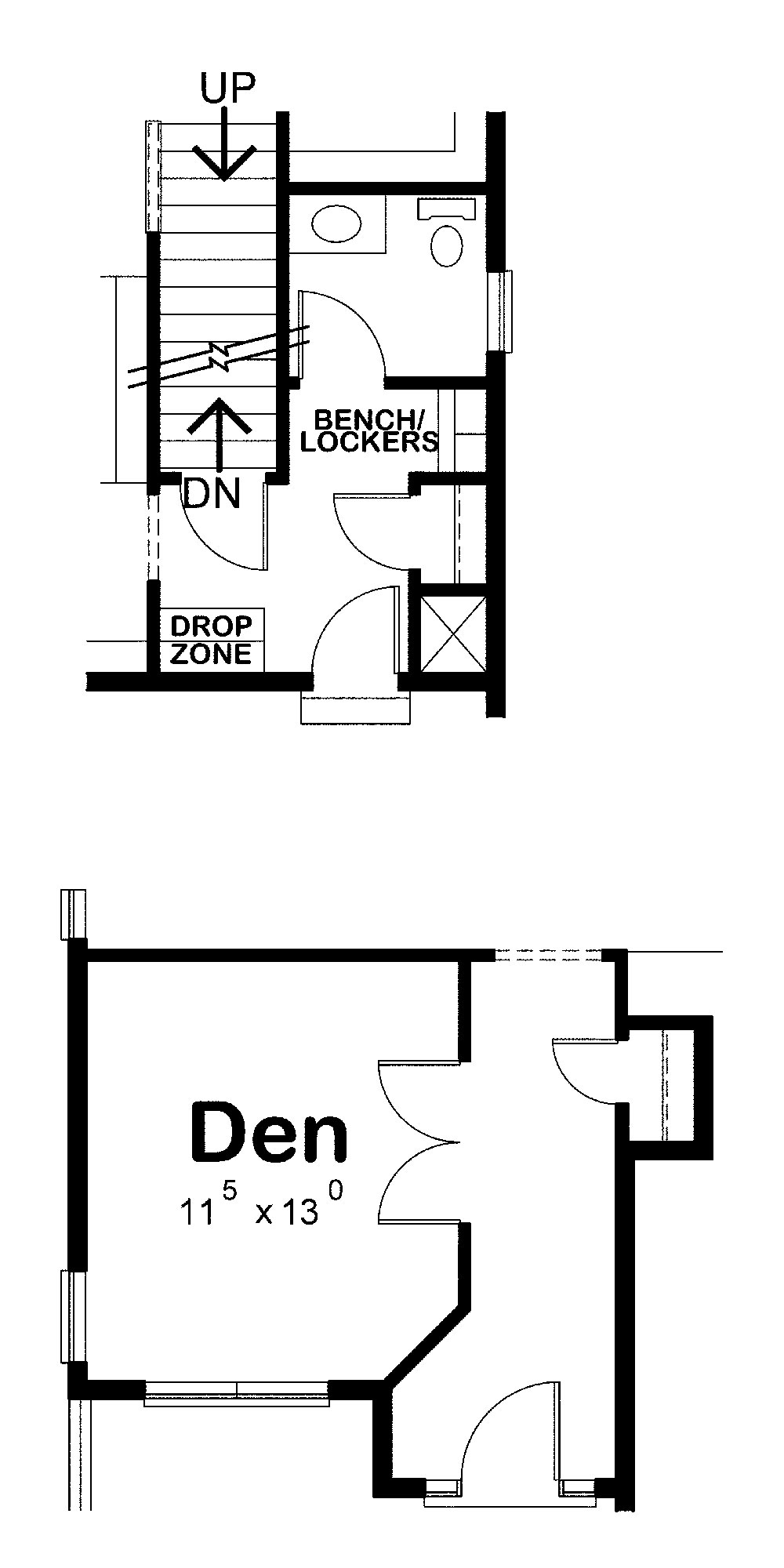 Front View of this 4-Bedroom, 2610 Sq Ft Plan - 120-2240