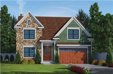 3-Bedroom, 2445 Sq Ft Traditional House Plan - 120-2459 - Front Exterior