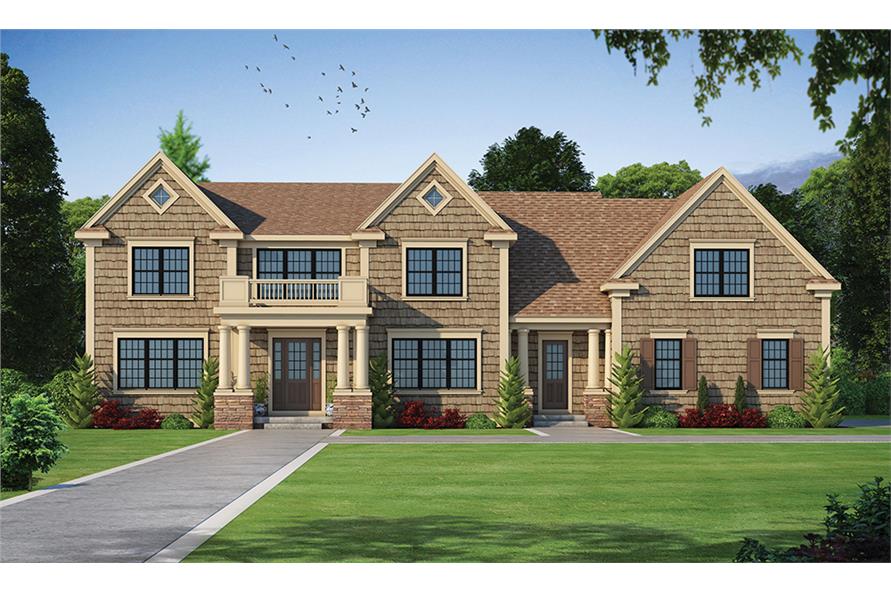  5  Bedrm 5722 Sq Ft Colonial  House  Plan  120 2472