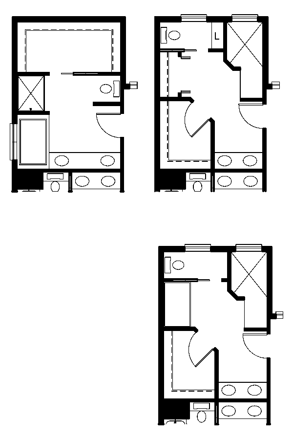 Floor Plan First Story of Craftsman Plan #120-2496