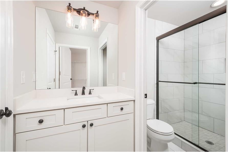 120-2502: Home Interior Photograph-Master Bathroom: Sink/Vanity