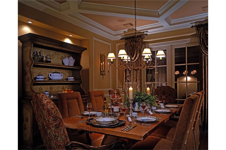 Dining Room of this 4-Bedroom,4629 Sq Ft Plan -4629
