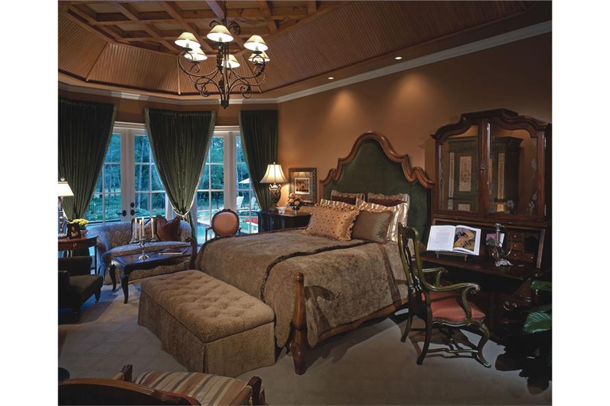 Master Bedroom of this 4-Bedroom,4629 Sq Ft Plan -4629