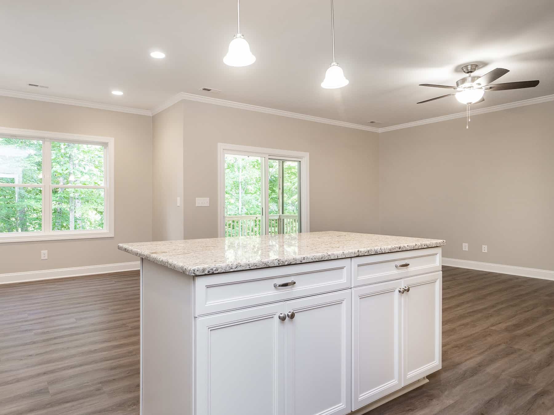 Kitchen: Kitchen Island of this 3-Bedroom,1676 Sq Ft Plan -120-2589