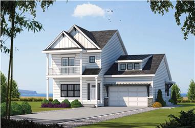 4-Bedroom, 2338 Sq Ft Farmhouse House - Plan #120-2623 - Front Exterior