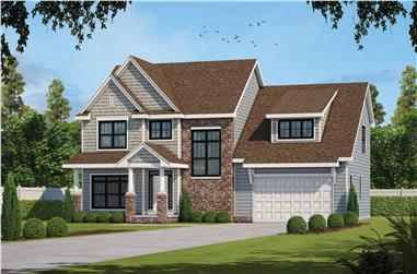 3-Bedroom, 2418 Sq Ft Traditional Home - Plan #120-2626 - Main Exterior