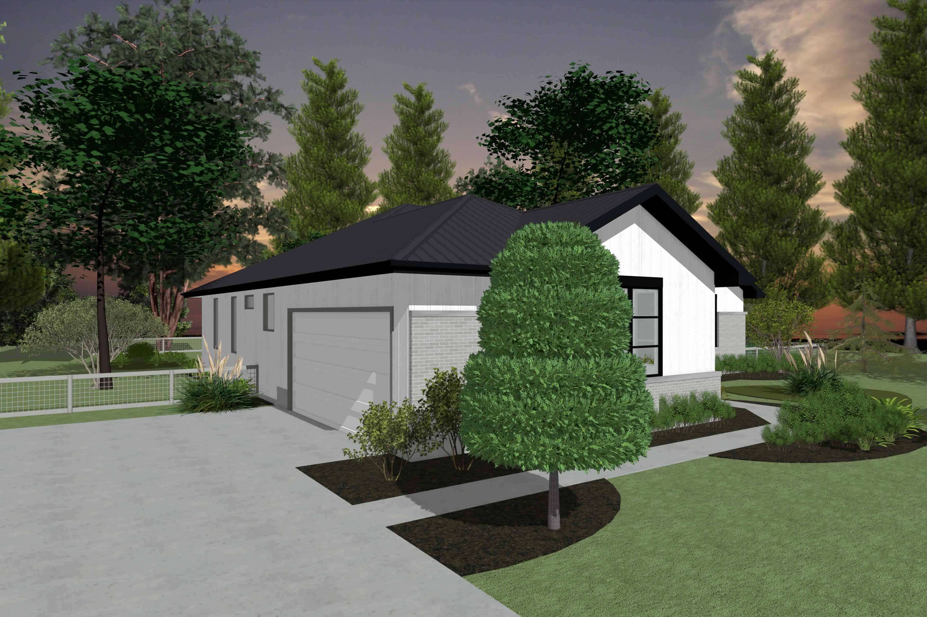 Left Side View of this 3-Bedroom,1986 Sq Ft Plan -120-2831