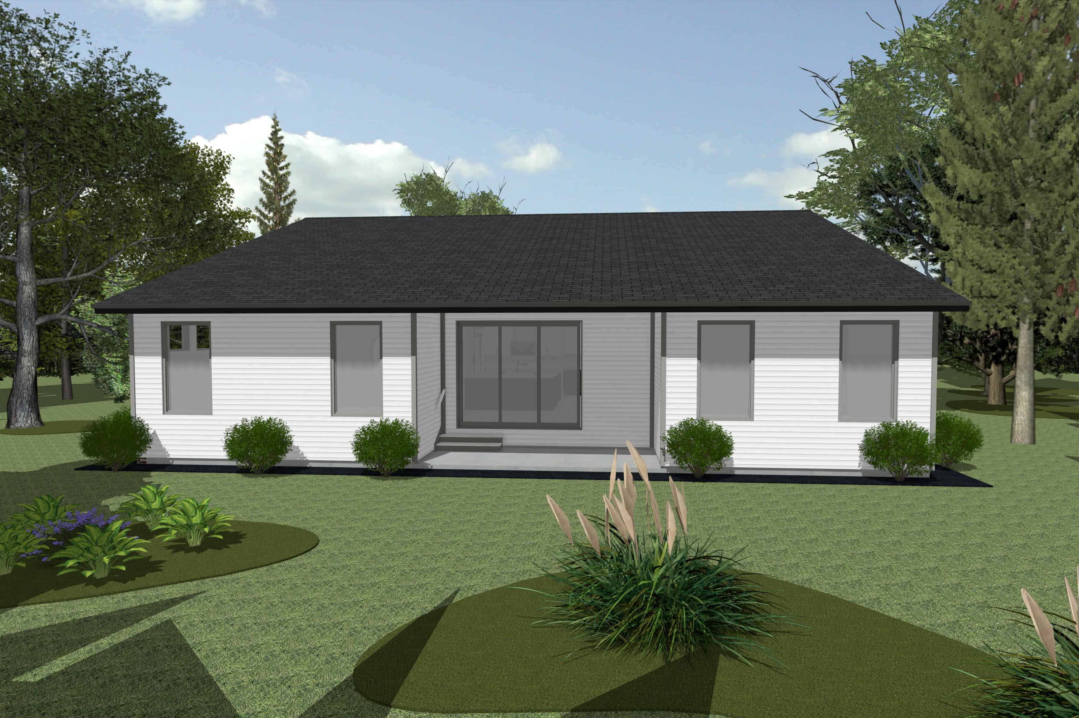 Right Side View of this 3-Bedroom,1989 Sq Ft Plan -120-2839