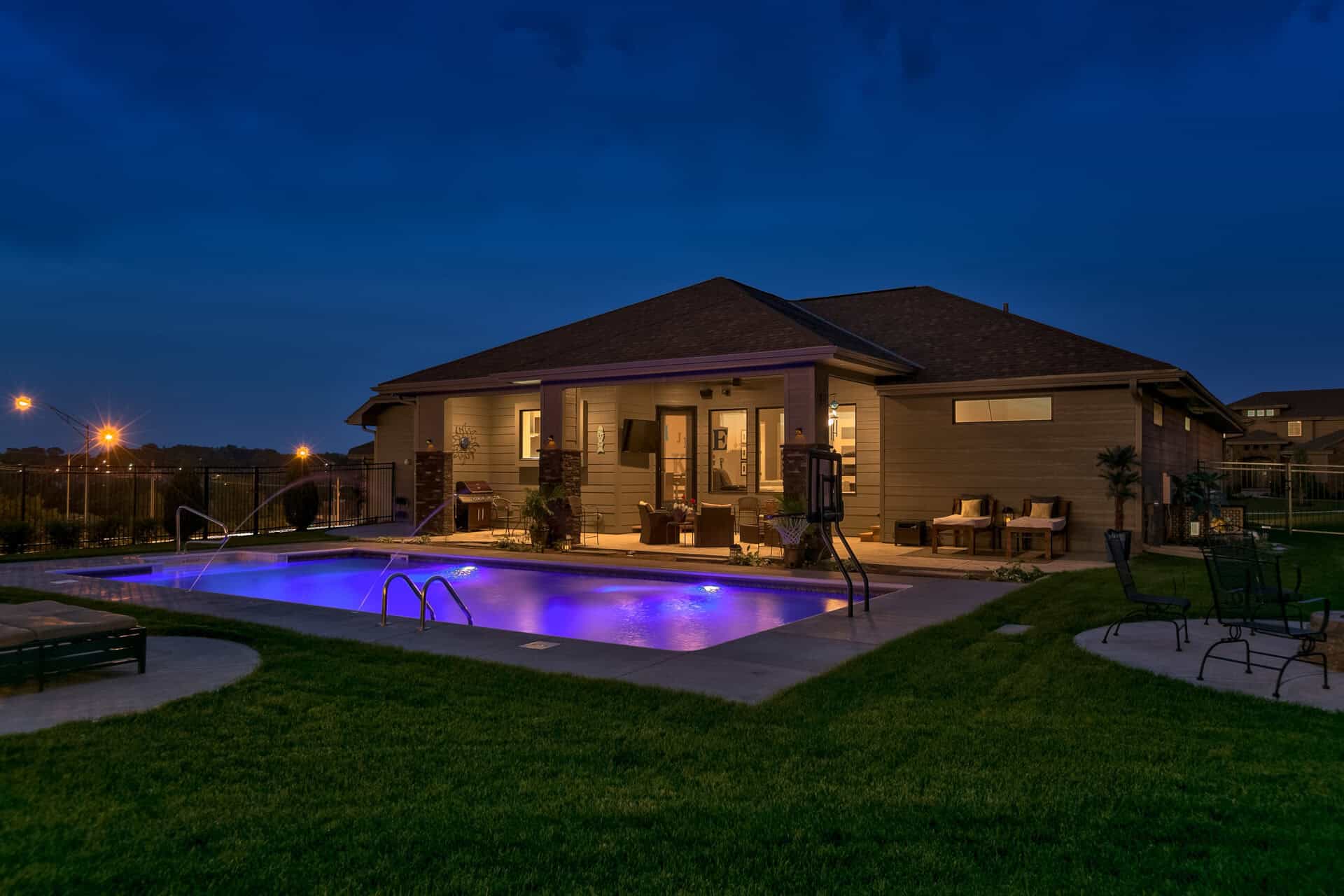 Rear View of this 2-Bedroom,1835 Sq Ft Plan -120-2841