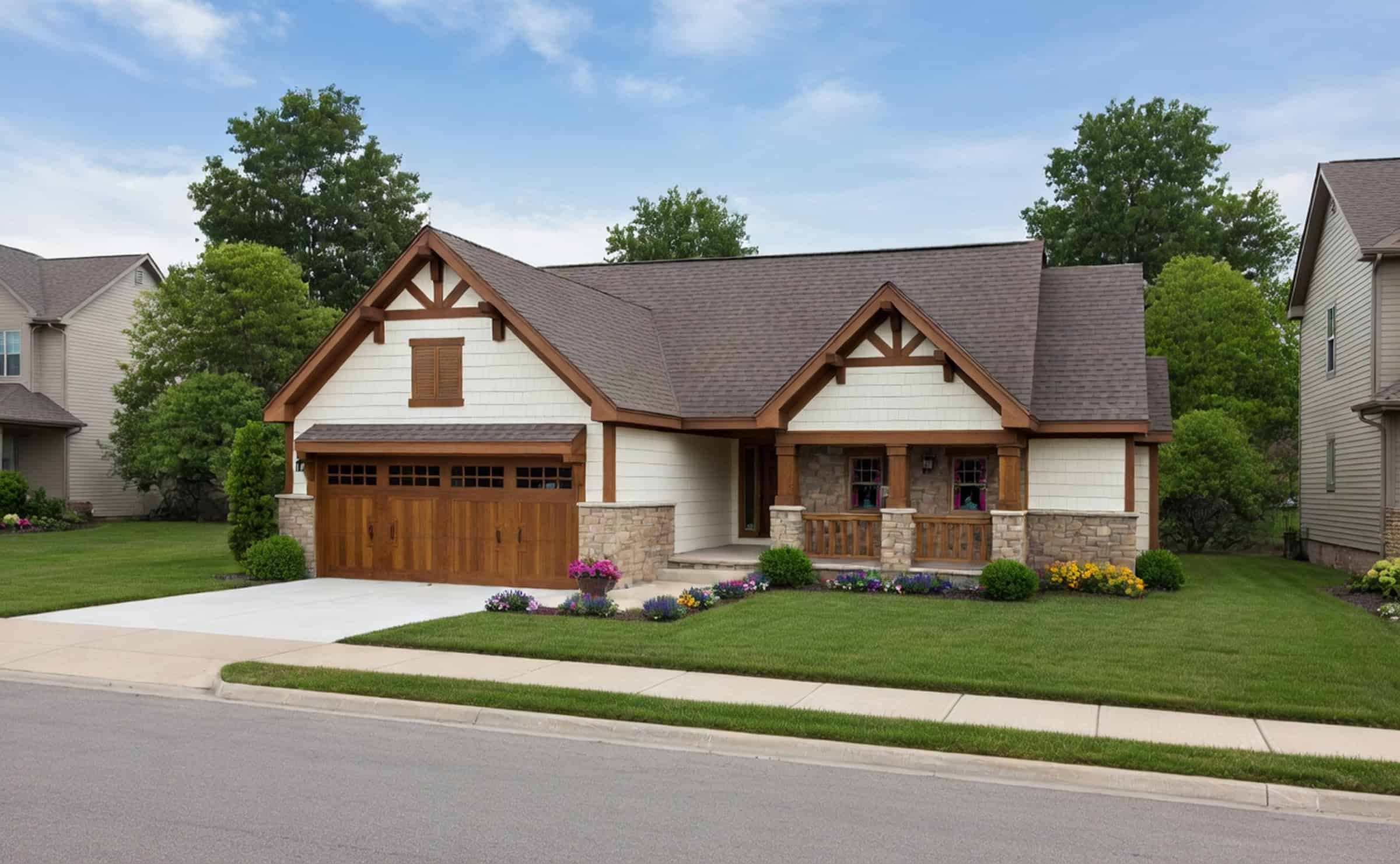 Front View of this 2-Bedroom,1470 Sq Ft Plan -120-2842
