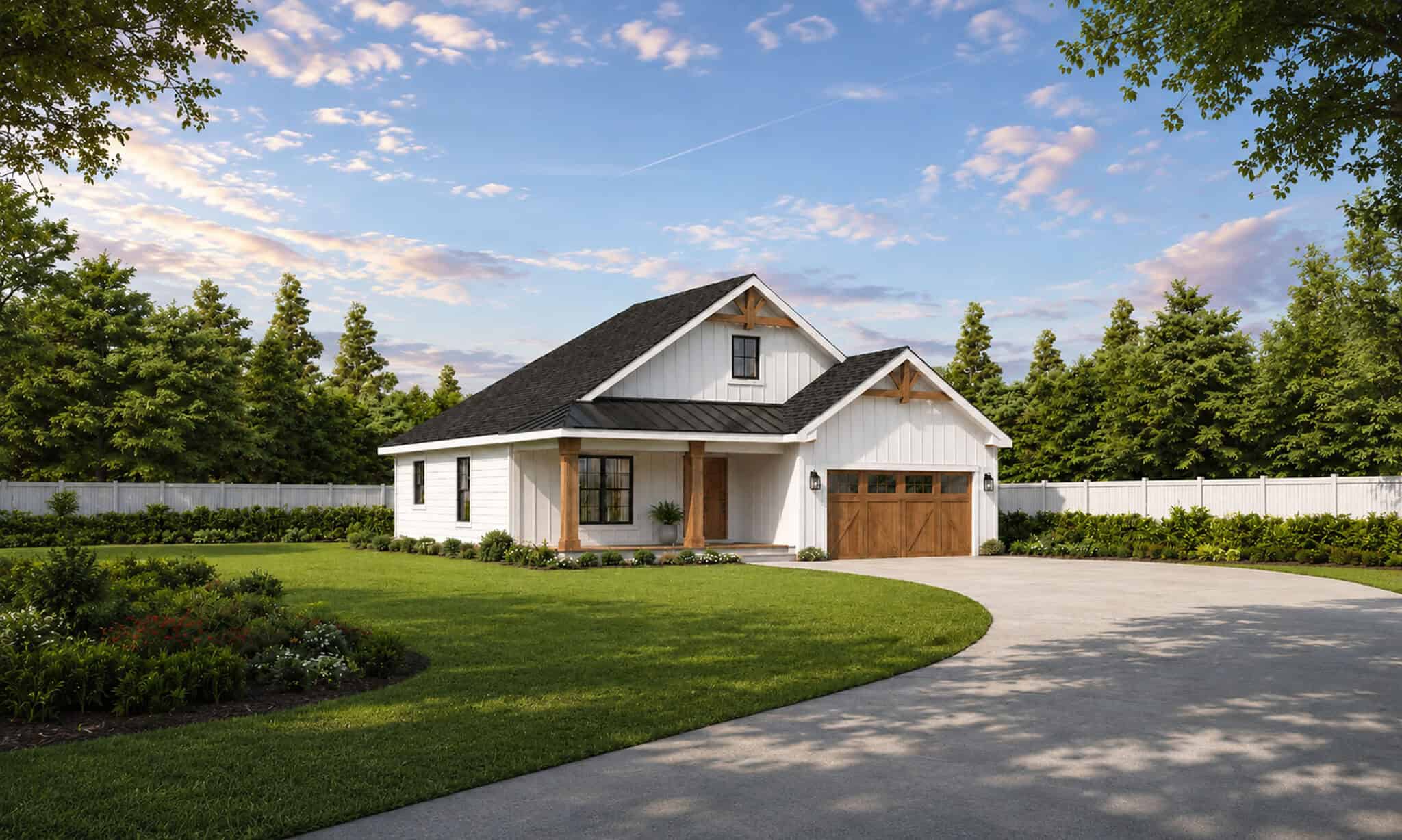 Left Side View of this 3-Bedroom,1195 Sq Ft Plan -120-2867