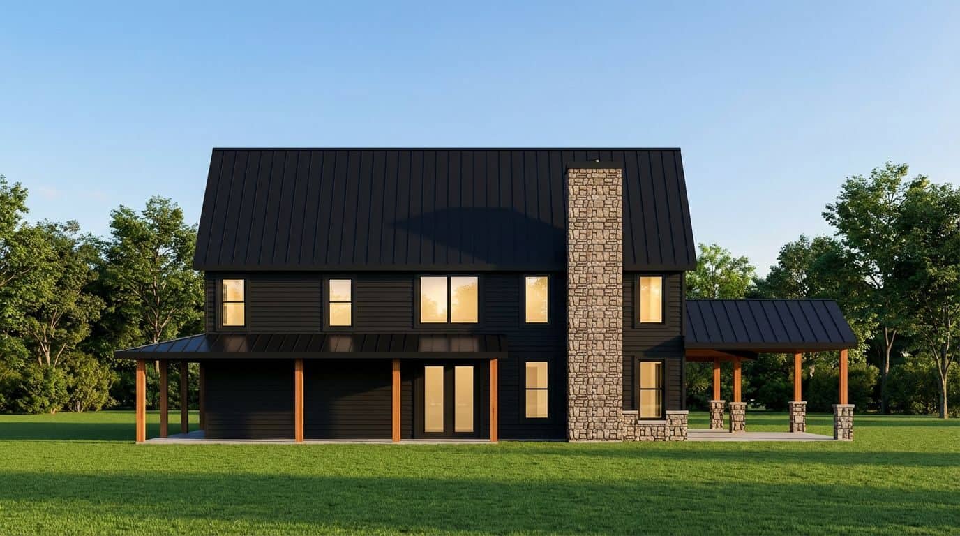 Right Side View of this 3-Bedroom,2413 Sq Ft Plan -120-2872