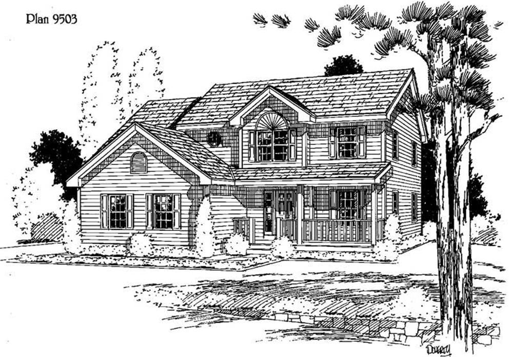 Main image for house plan # 3827