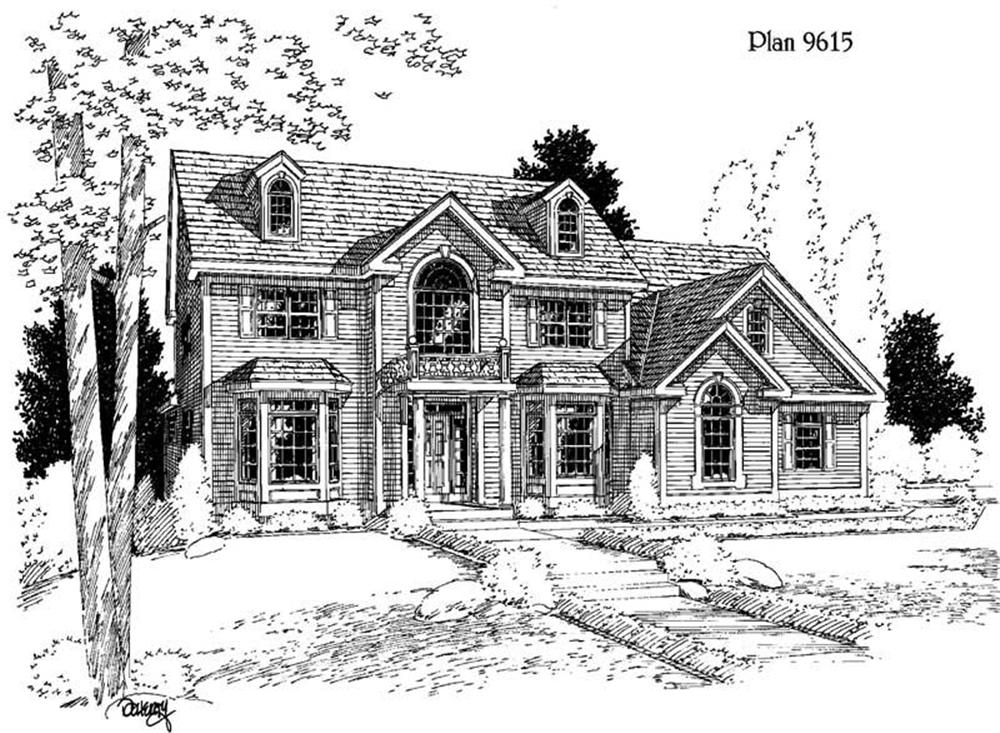Main image for house plan # 3835