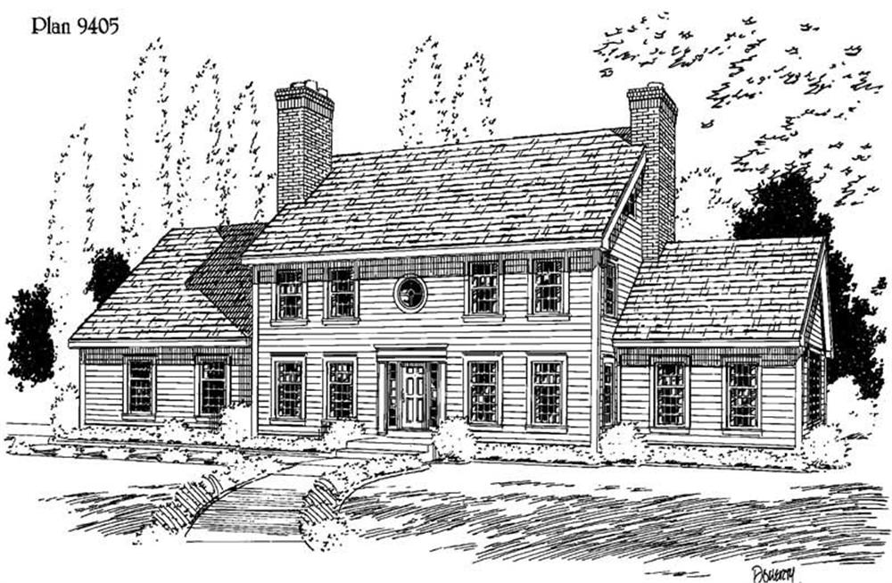 Main image for house plan # 3779