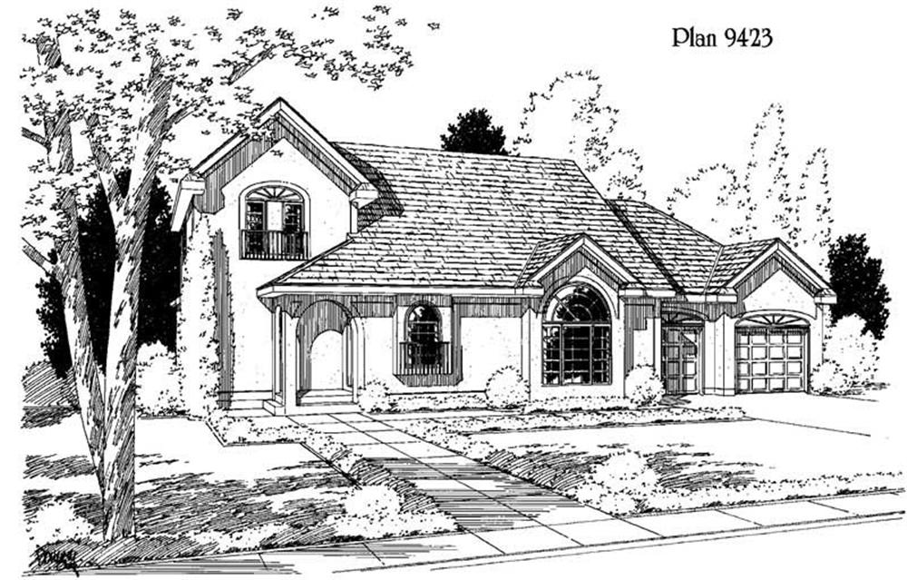 Main image for house plan # 3785