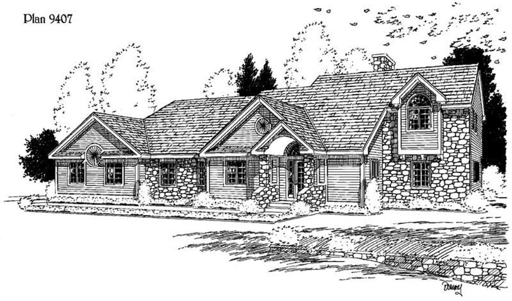 Main image for house plan # 3780