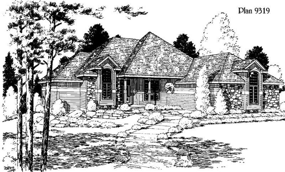 Main image for house plan # 3776