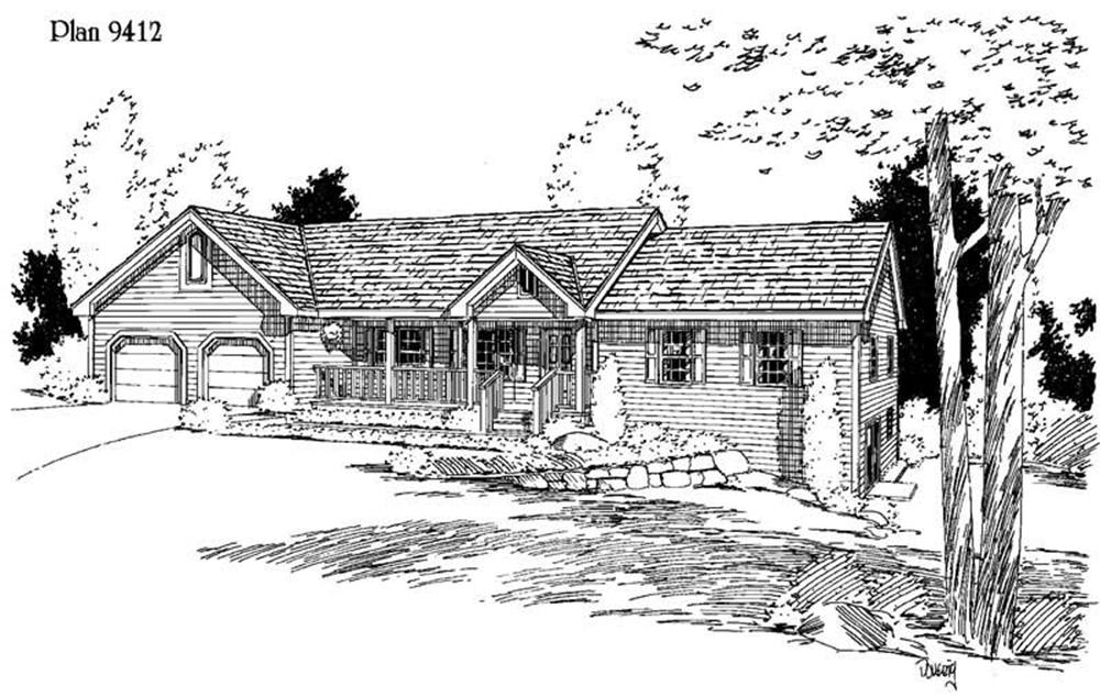 Main image for house plan # 3783
