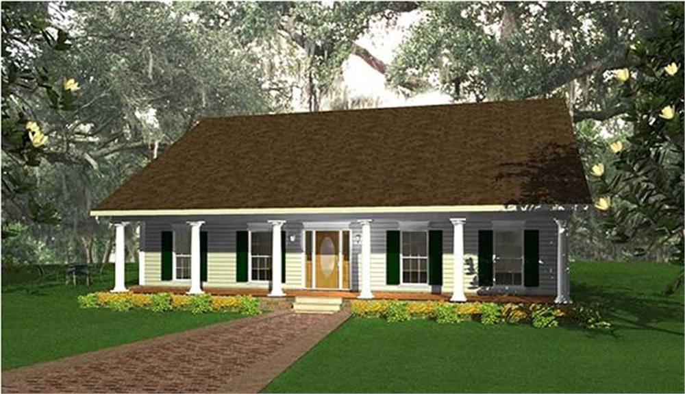 Main image for house plan # 16833
