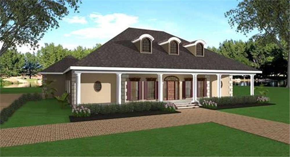 Main image for house plan # 16866