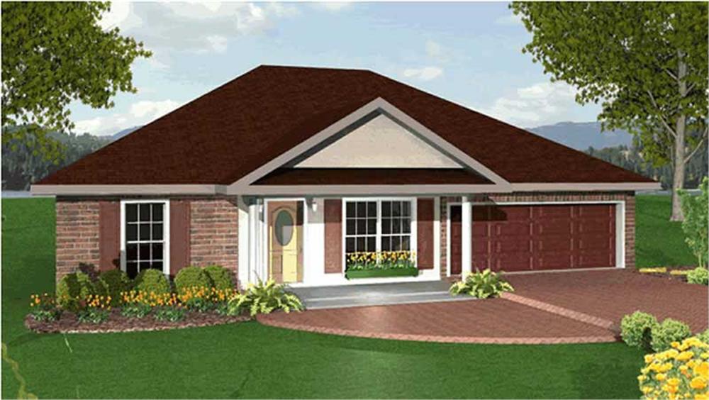 Main image for house plan # 16826