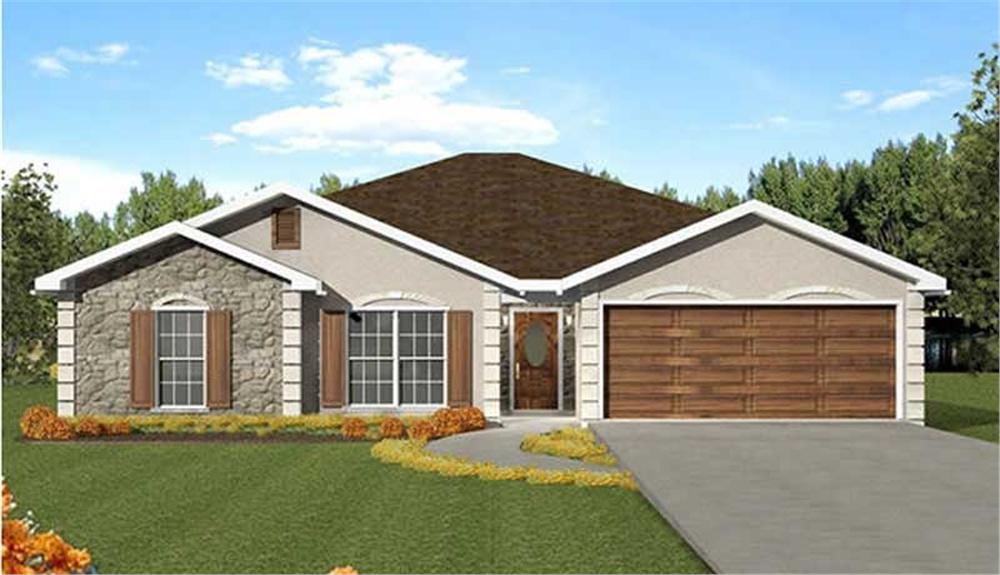 Main image for house plan # 16830