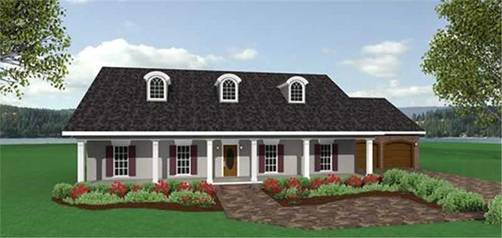 Main image for house plan # 16838
