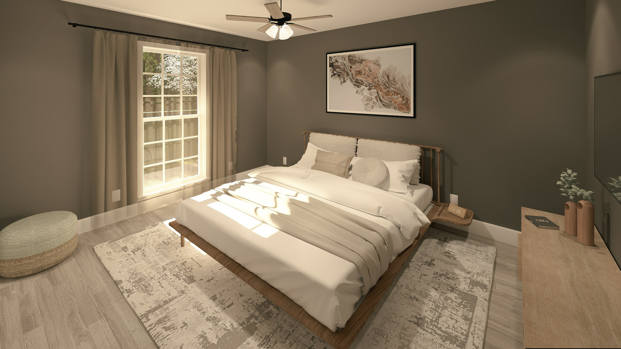 Bedroom of this 4-Bedroom,2435 Sq Ft Plan -123-1034