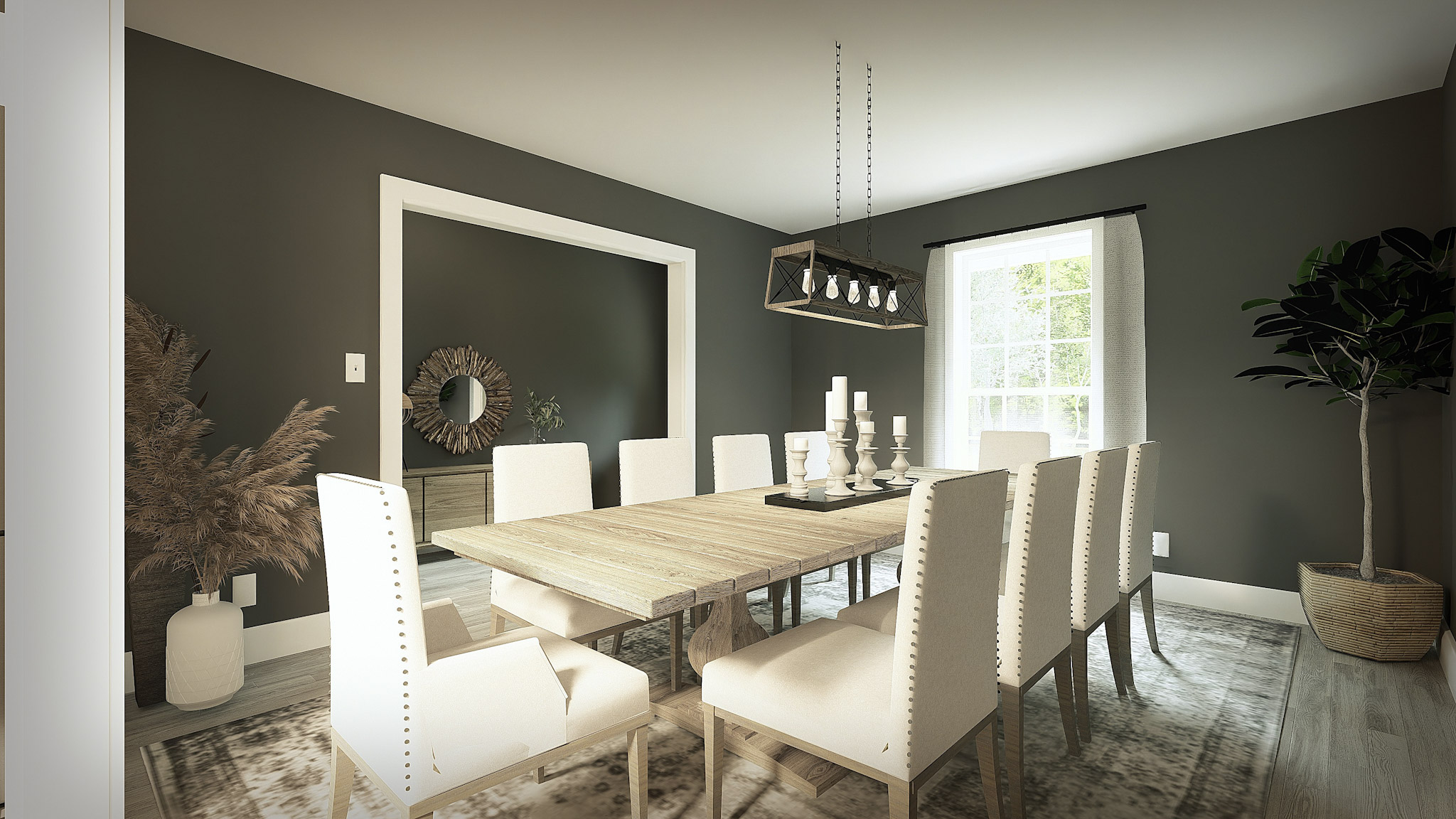Dining Room of this 4-Bedroom,2435 Sq Ft Plan -123-1034