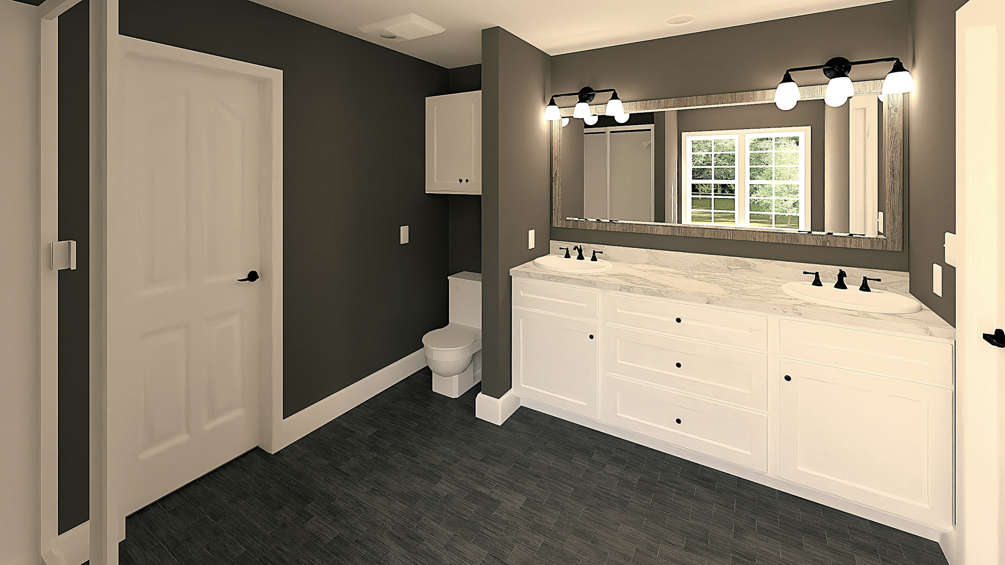 Master Bathroom of this 4-Bedroom,2435 Sq Ft Plan -123-1034