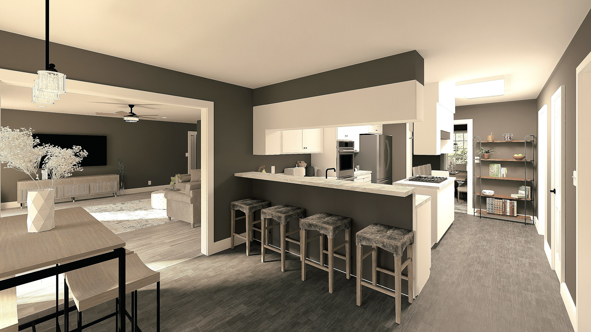 Kitchen of this 4-Bedroom,2435 Sq Ft Plan -123-1034