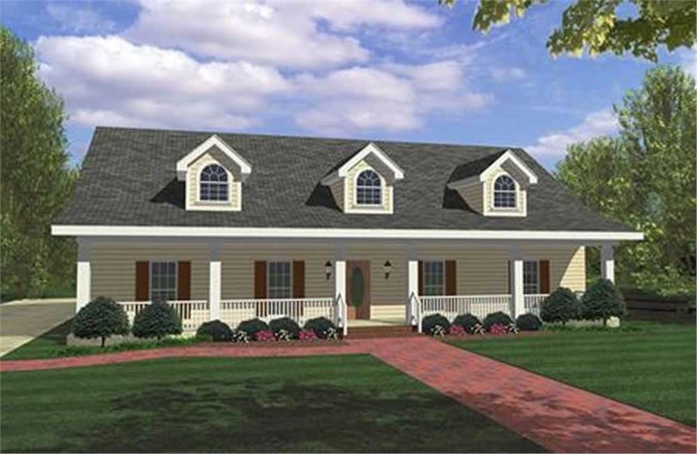 Main image for house plan # 4081