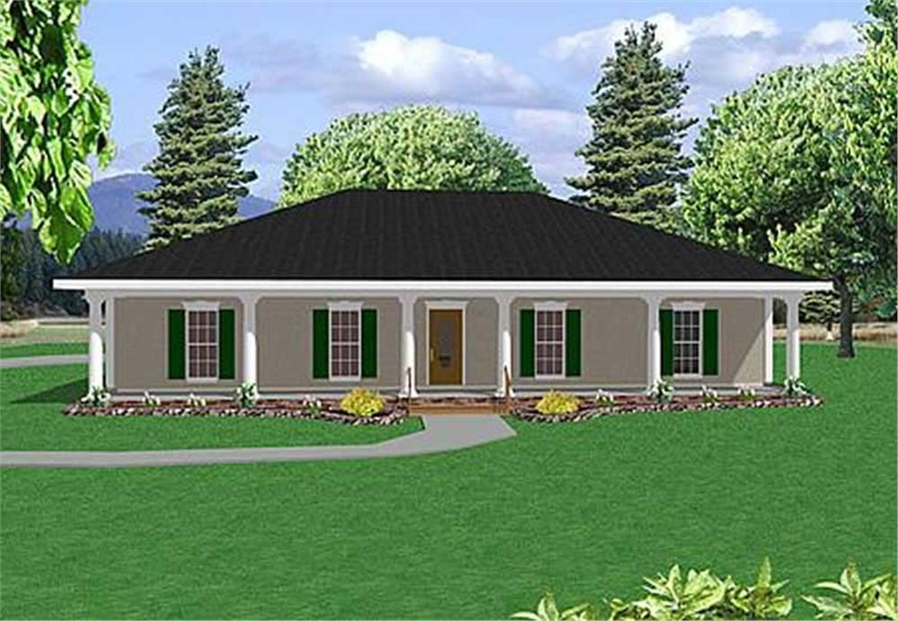 Main image for house plan # 4082