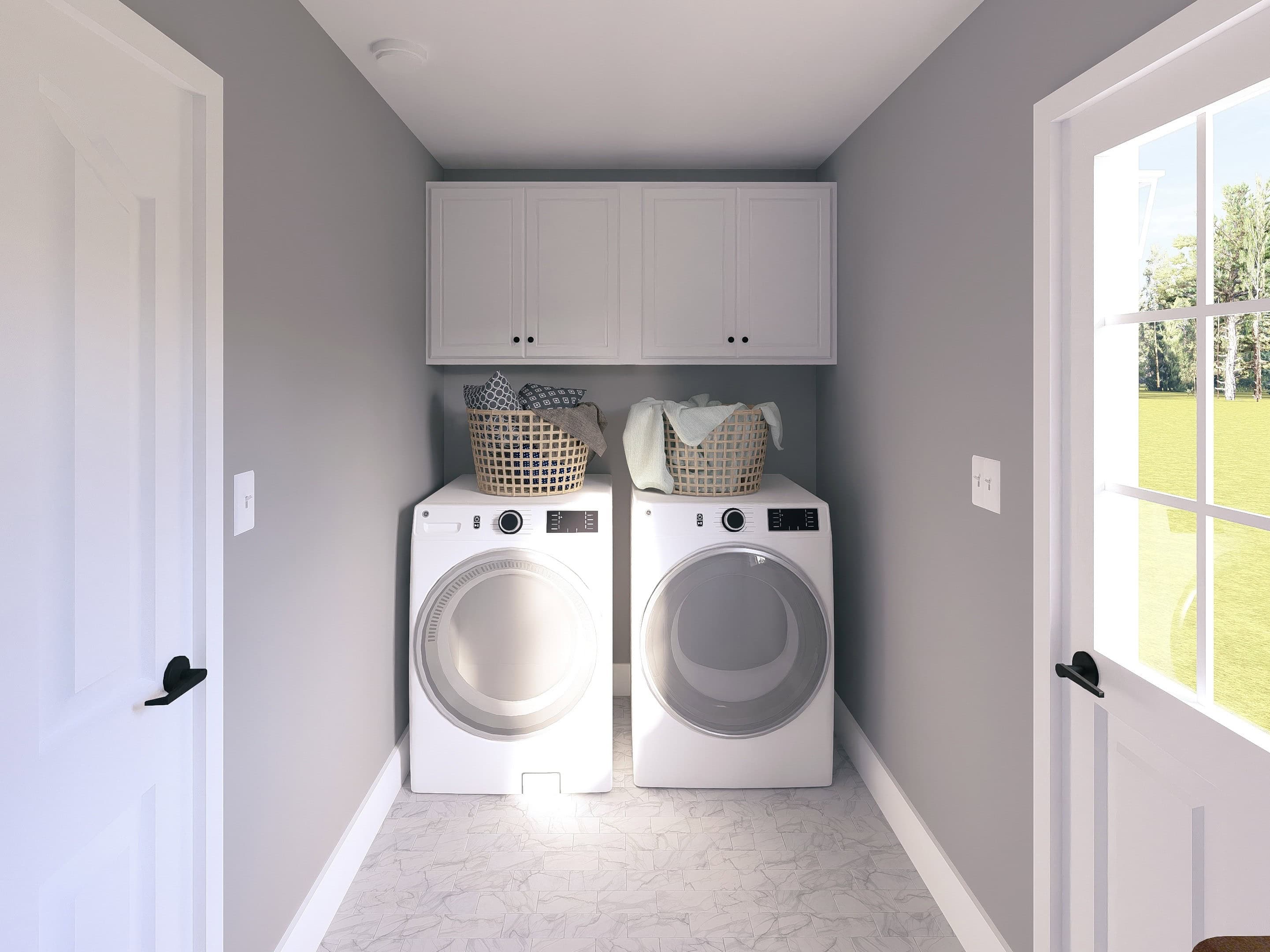 Laundry Room of this 2-Bedroom,864 Sq Ft Plan -123-1050