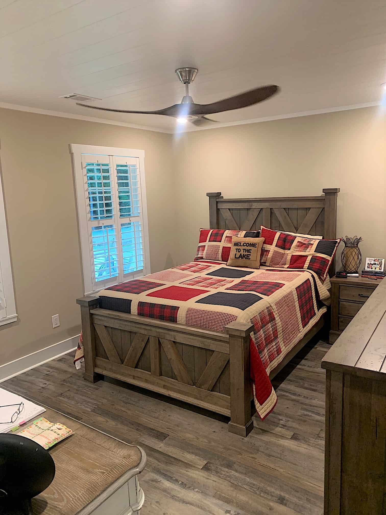 Bedroom of this 2-Bedroom,1292 Sq Ft Plan -123-1071