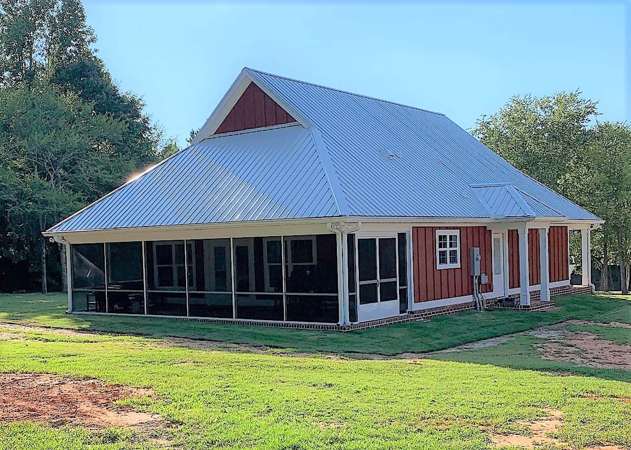 Rear View of this 2-Bedroom,1292 Sq Ft Plan -123-1071