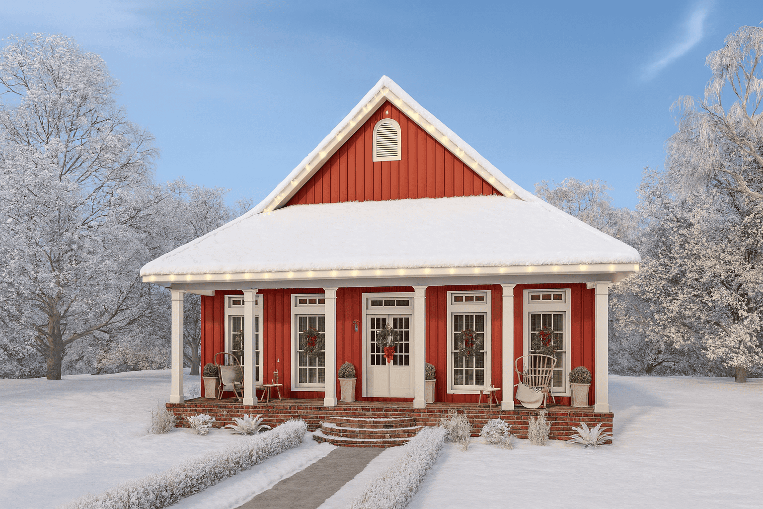 Home at Holidays of this 2-Bedroom,1292 Sq Ft Plan -123-1071